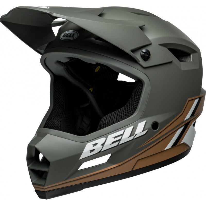 MTB-Helm BELL SANCTION 2 DLX MIPS Grau/Braun