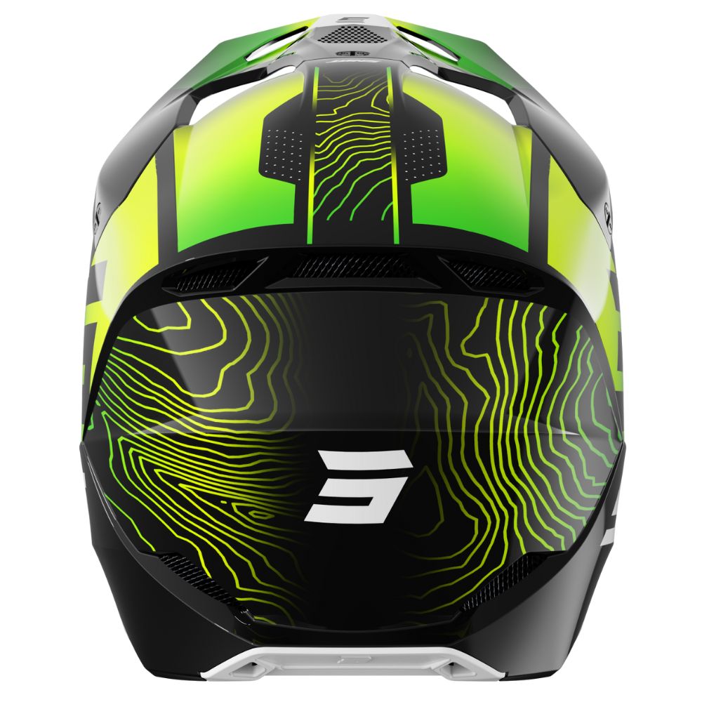 BMX-Helm SHOT FURIOUS Apex Neongelb