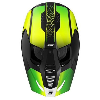 BMX-Helm SHOT FURIOUS Apex Neongelb