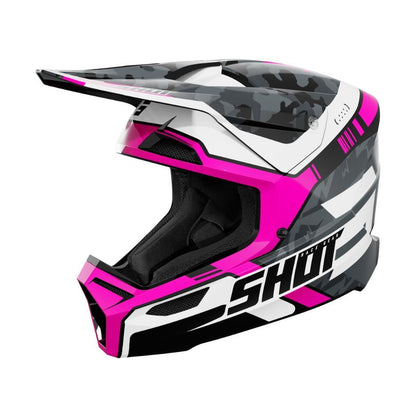 BMX-Helm SHOT FURIOUS Flash Pink Glossy