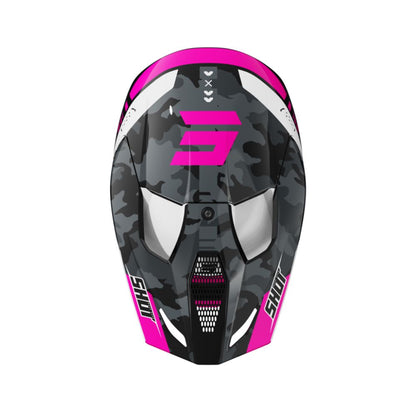 BMX-Helm SHOT FURIOUS Flash Pink Glossy