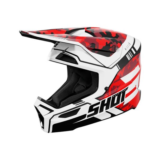BMX-Helm SHOT FURIOUS Junior Flash Red Glossy
