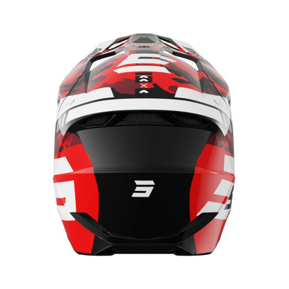 BMX-Helm SHOT FURIOUS Junior Flash Red Glossy