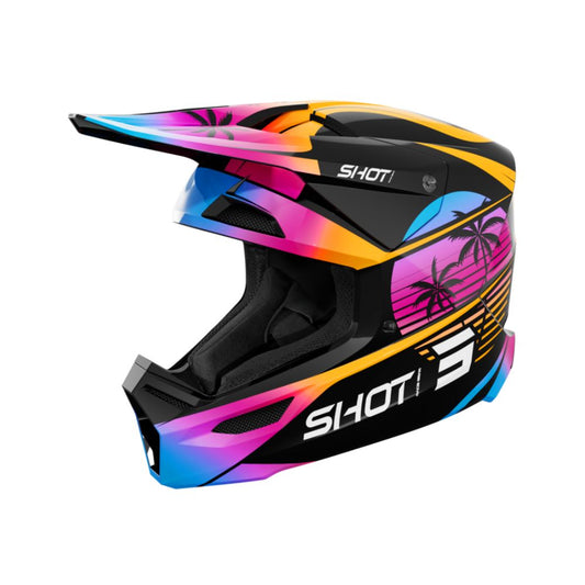 BMX-Helm SHOT FURIOUS Miami Orange Glossy