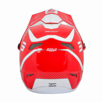 BMX-Helm SHOT ROGUE Armada Rot Perlmutt