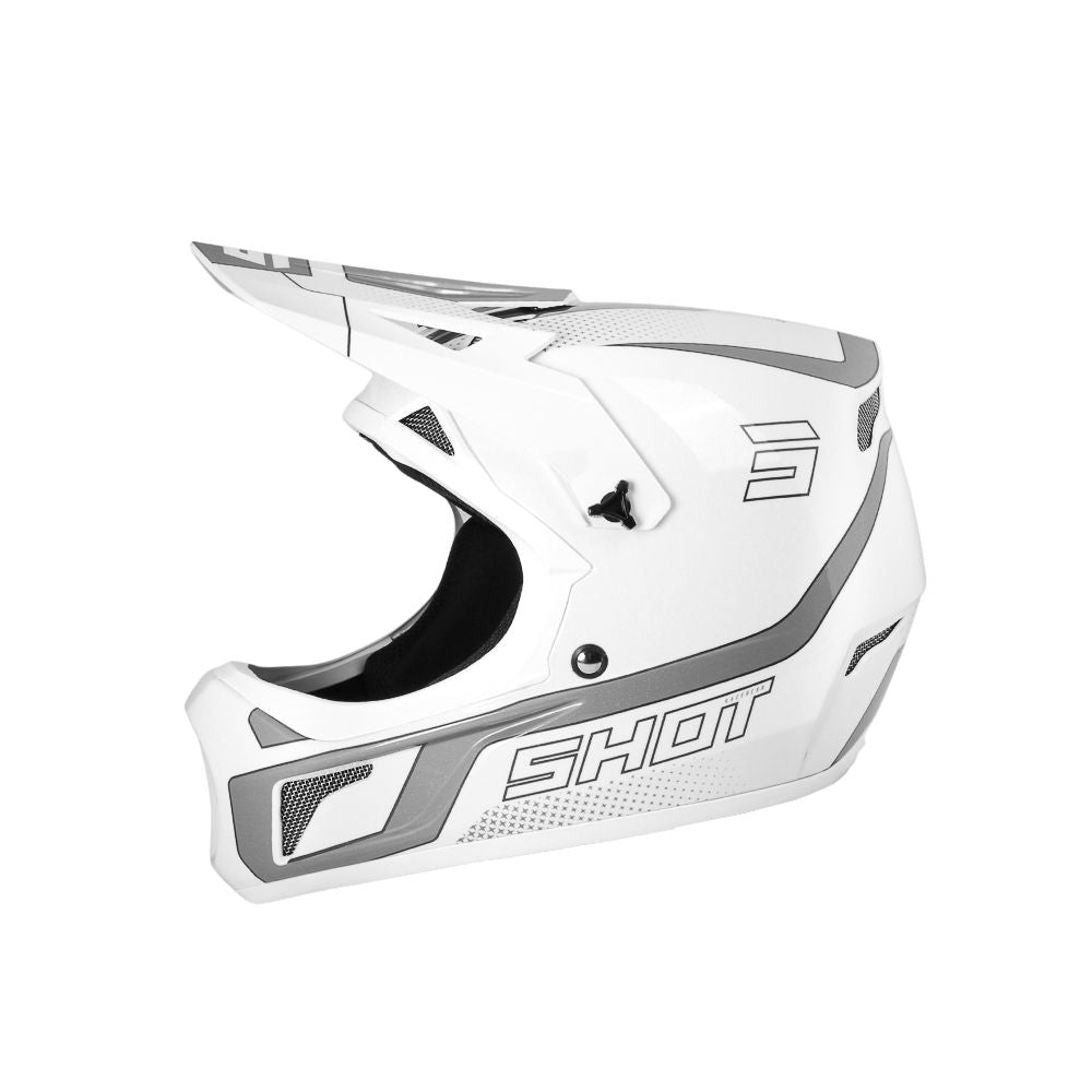 BMX-Helm SHOT ROGUE Armada Perlmuttweiß