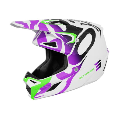 BMX-Helm SHOT SPEED Junior Ghost Purple Glossy