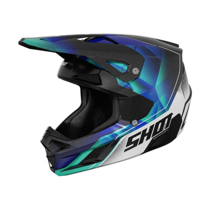 BMX-Helm SHOT SPEED Junior Olymp Blue Pearly