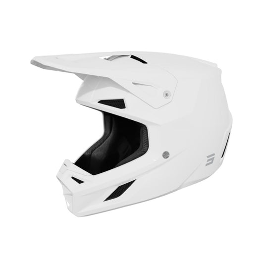 BMX-Helm SHOT SPEED Solid White Glossy