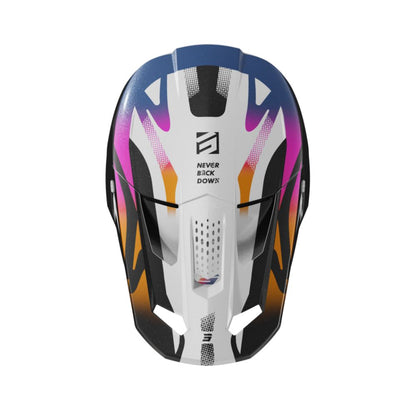 BMX-Helm SHOT SPEED Wave Black White Pearly