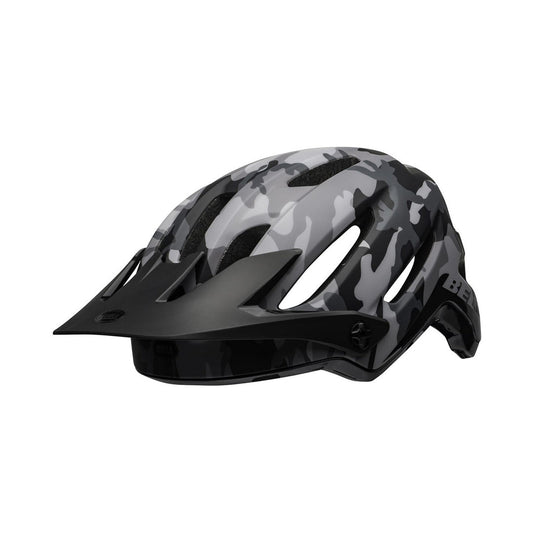 BELL 4FORTY MTB-Helm in Schwarz/Camouflage — Ansicht von links