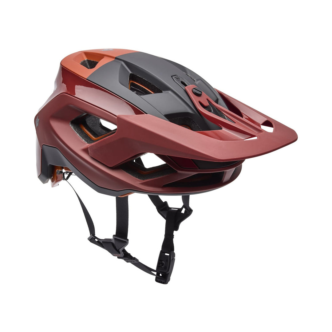 MTB-Helm FOX SPEEDFRAME RS MIPS PARANOID Bordeauxrot/Schwarz — Produktansicht