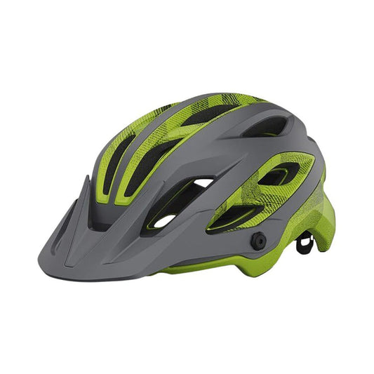 MTB-Helm GIRO MERIT SPHERICAL Grau/Gelb — Produktansicht
