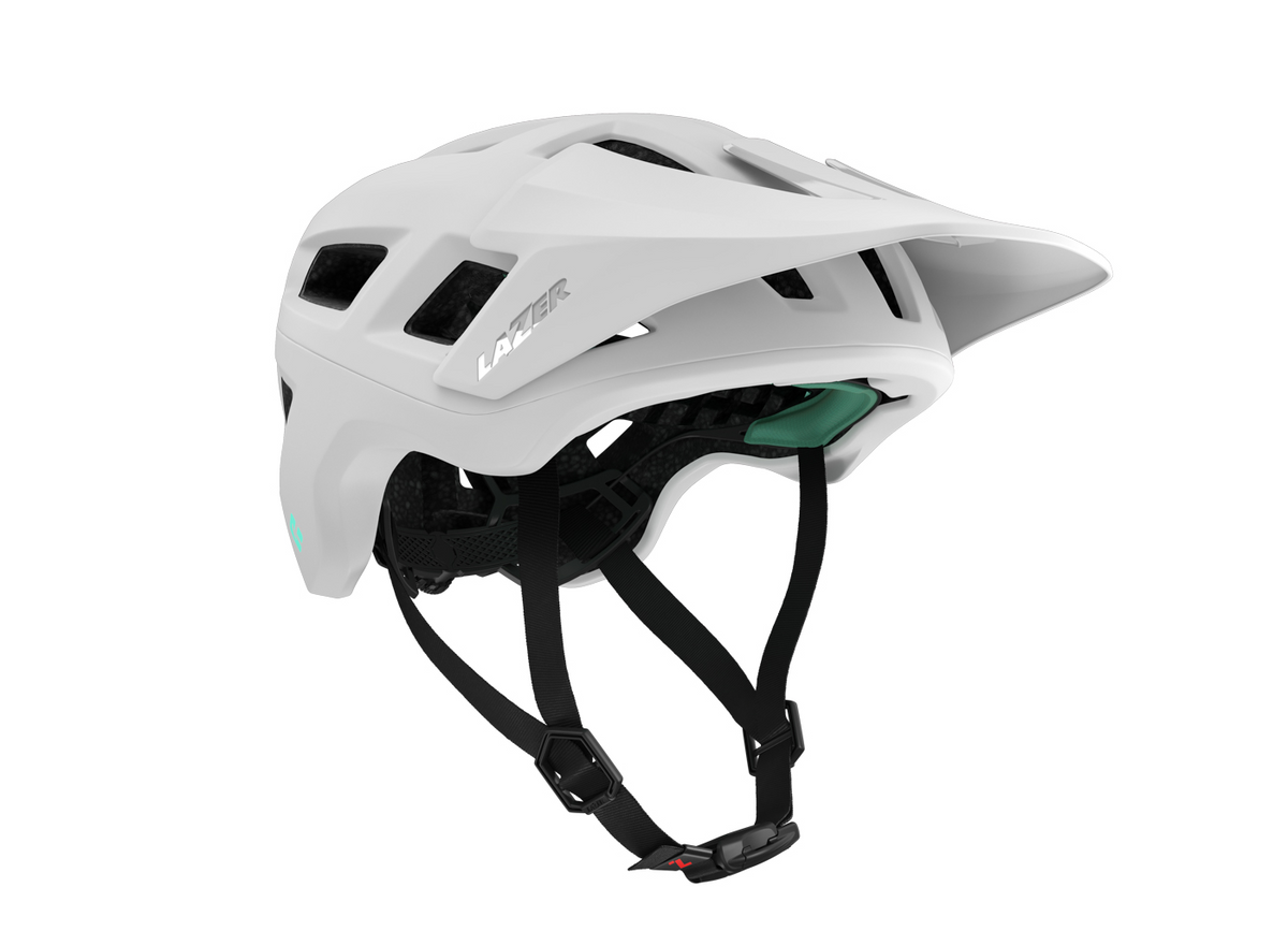 MTB-Helm LAZER COYOTTE KINETICORE Mattweiß — weitere Ansicht 2
