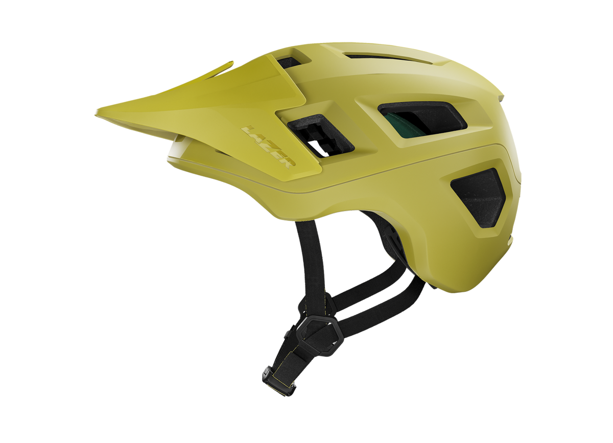 MTB-Helm LAZER COYOTTE KINETICORE Mattgrün — Hauptansicht