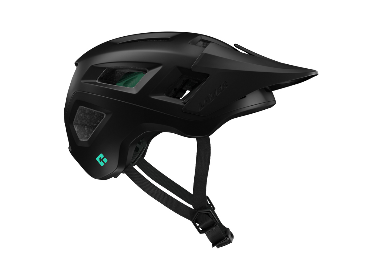MTB-Helm LAZER COYOTTE KINETICORE Mattschwarz — weitere Ansicht 2