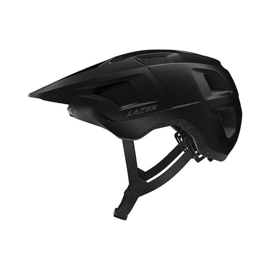 MTB-Helm LAZER FINCH KINETICORE für Kinder, Mattschwarz — Produktansicht