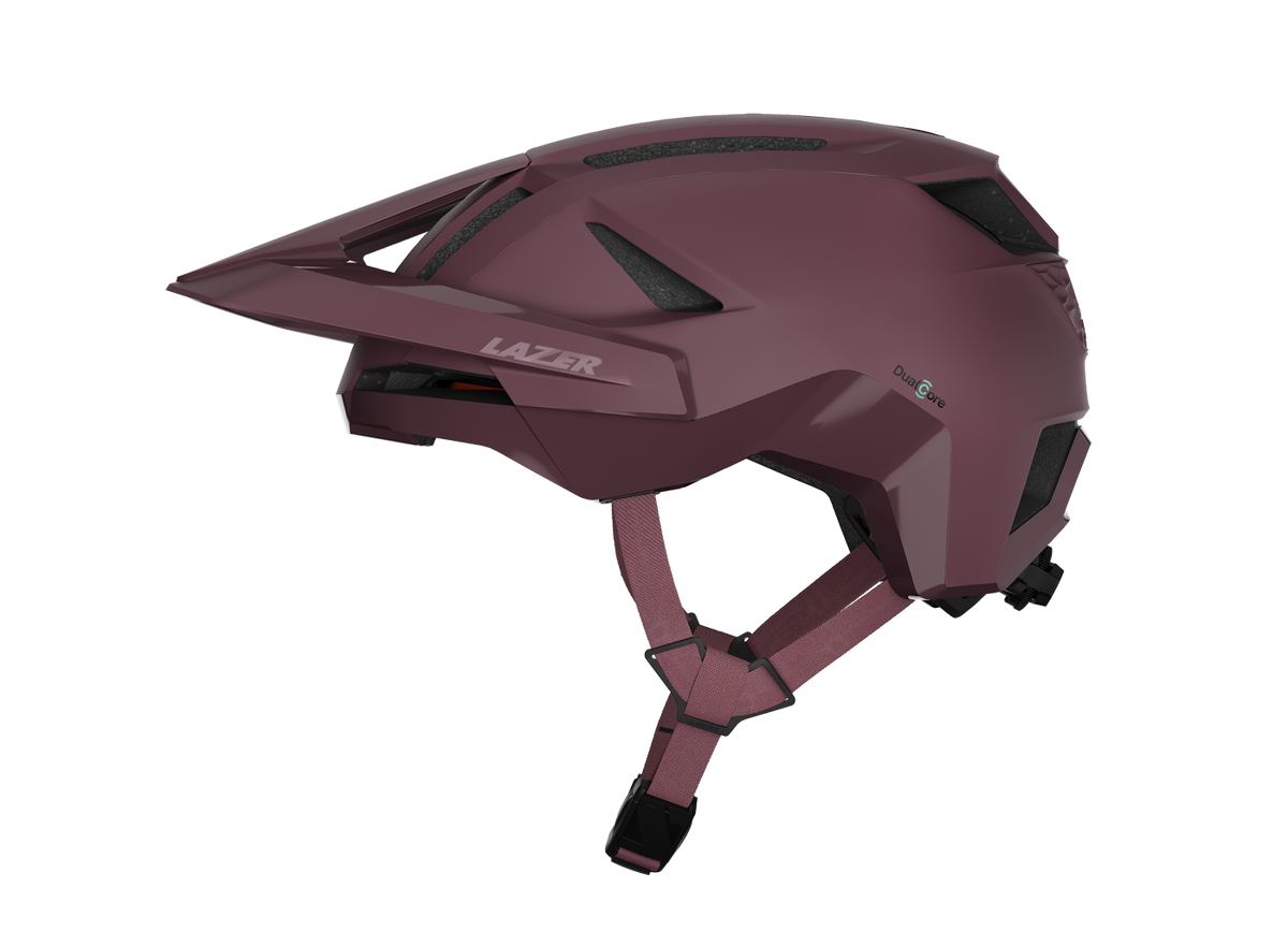 MTB-Helm LAZER IMPALA KINETICORE Mattes Mahagoni — Hauptansicht
