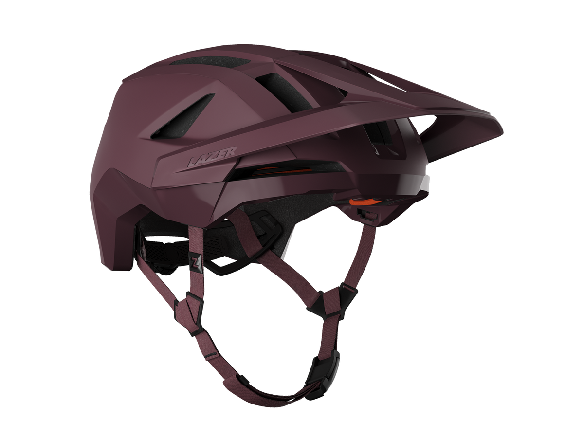 MTB-Helm LAZER IMPALA KINETICORE Mattes Mahagoni — Zusatzansicht 2