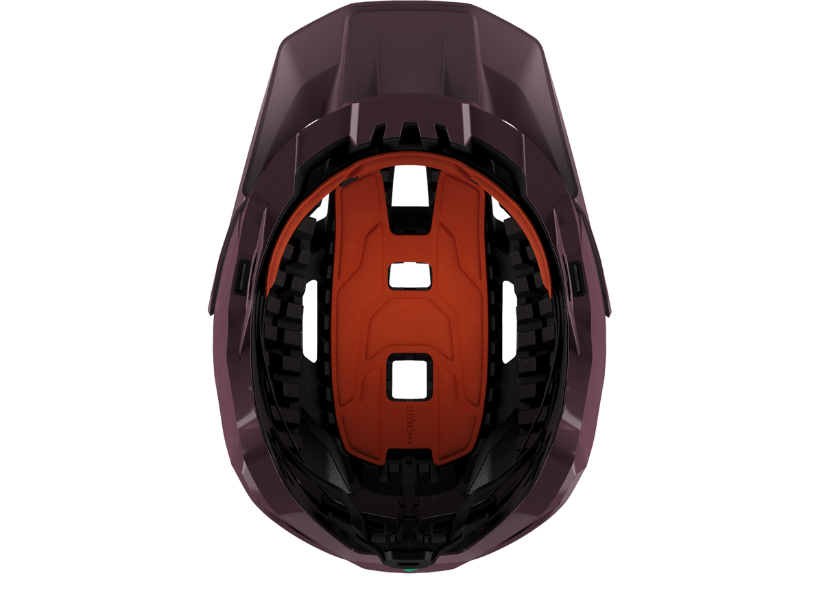 MTB-Helm LAZER IMPALA KINETICORE Mattes Mahagoni — Zusatzansicht 7