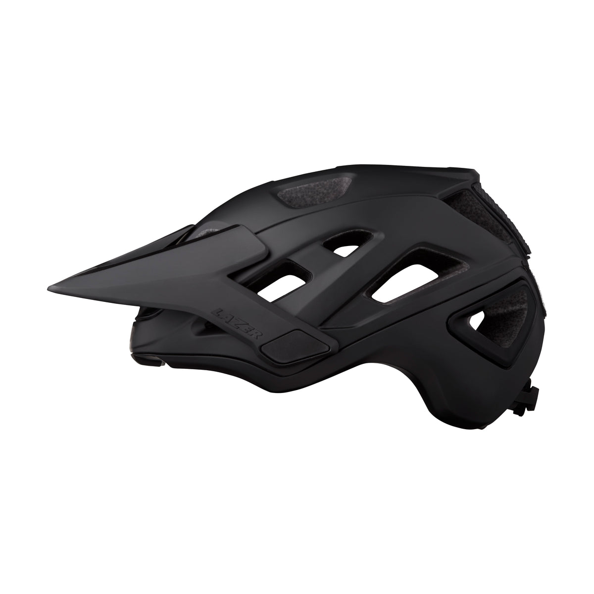 MTB-Helm LAZER JACKAL KINETICORE Mattschwarz — Hauptansicht