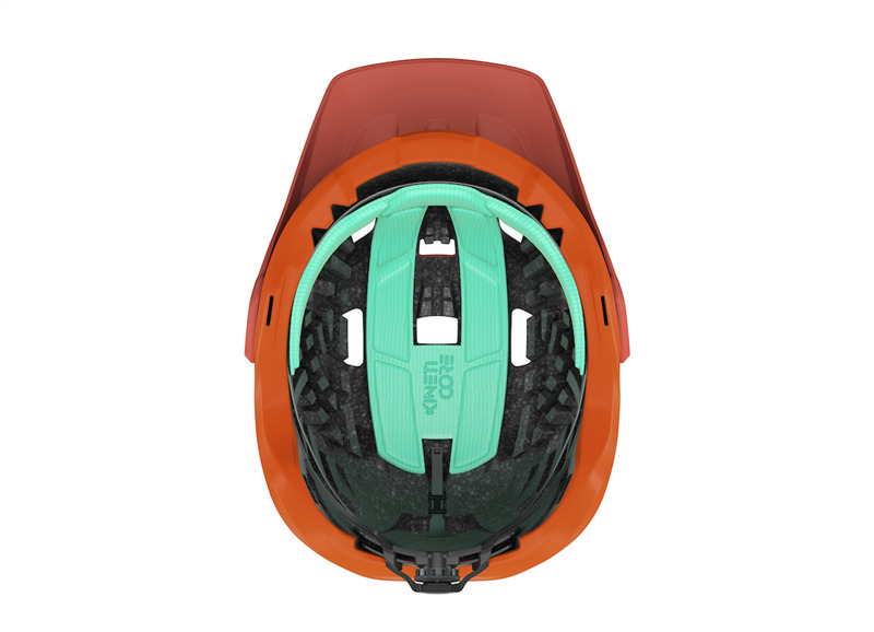 MTB-Helm LAZER JACKAL KINETICORE Rostorange — weitere Ansicht 7