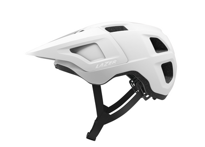 MTB-Helm LAZER LUPO KINETICORE Mattweiß — Hauptansicht