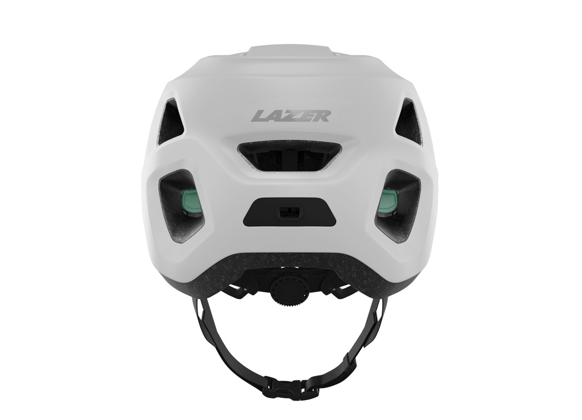 MTB-Helm LAZER LUPO KINETICORE Mattweiß — weitere Ansicht 4