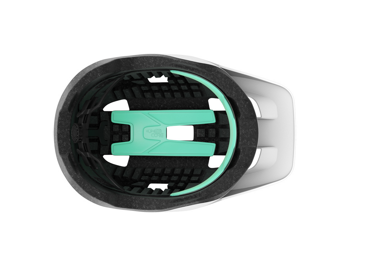 MTB-Helm LAZER LUPO KINETICORE Mattweiß — weitere Ansicht 6