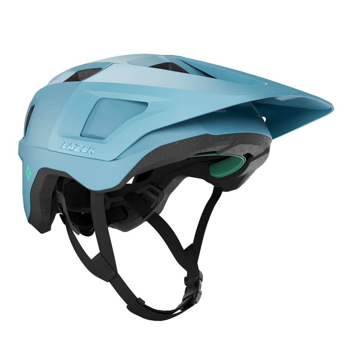 MTB-Helm LAZER LUPO KINETICORE Seladonblau — weitere Ansicht 2