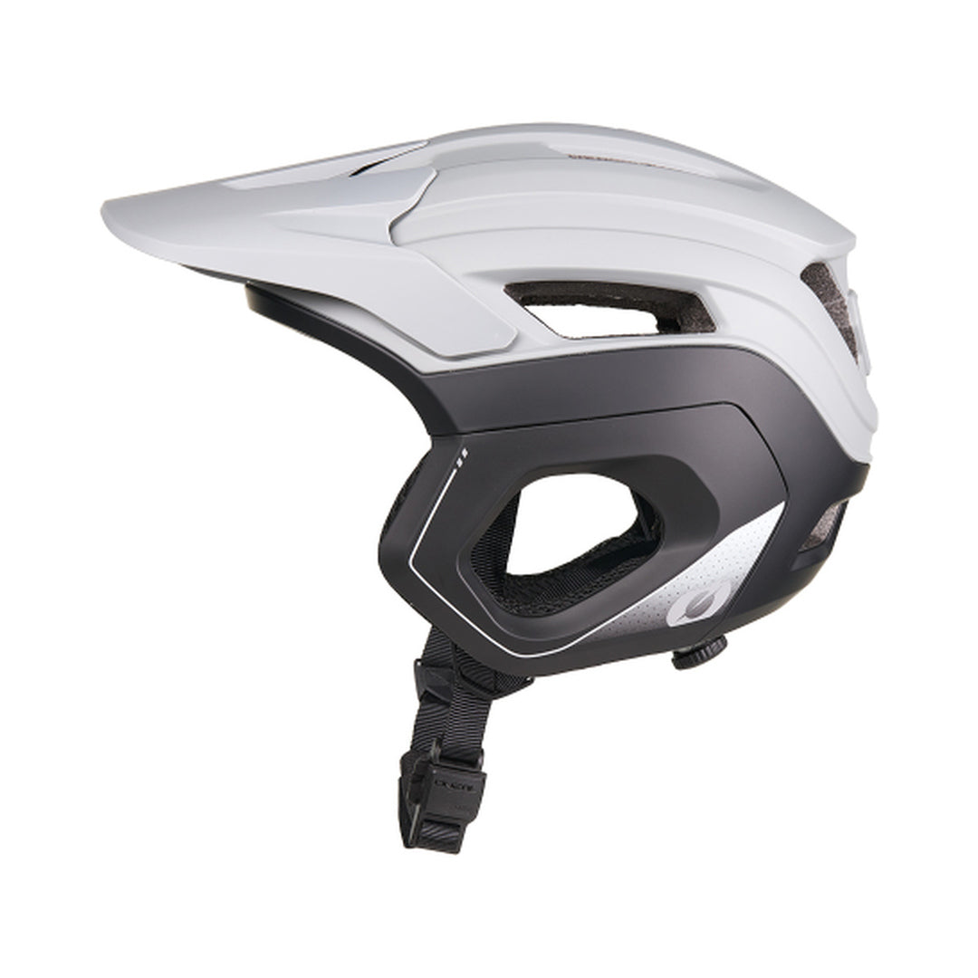 O'NEAL MTB-Helm TRAPPER EVO SOLID Schwarz/Grau — Produktansicht