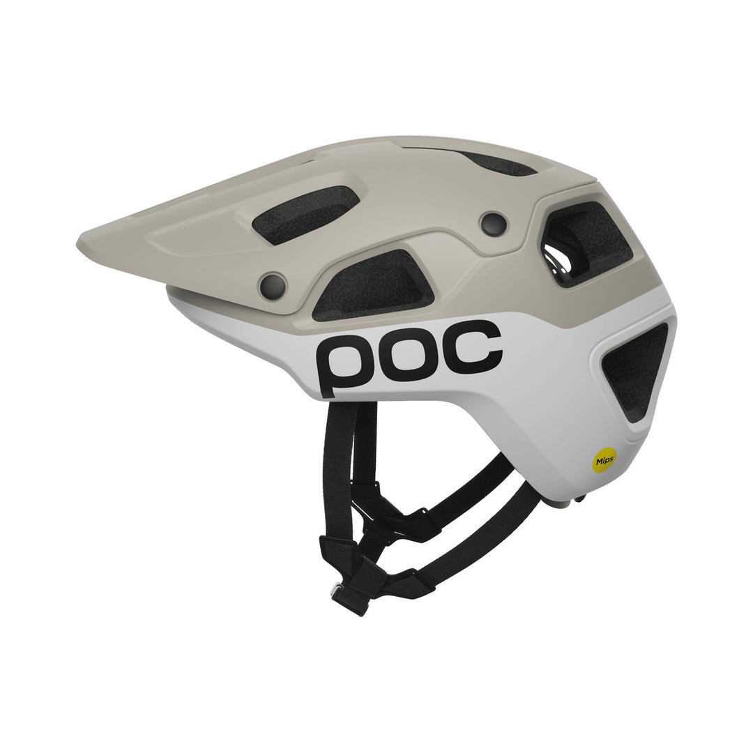 MTB-Helm POC CULARIS PURE Grau/Weiß — Produktansicht
