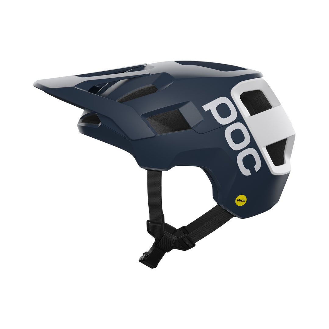POC MTB-Helm KORTAL RACE MIPS Marineblau/Weiß — Produktansicht