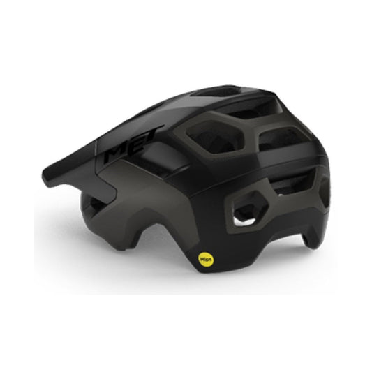MET REVO MIPS MTB-Helm in Schwarz — Ansicht von links