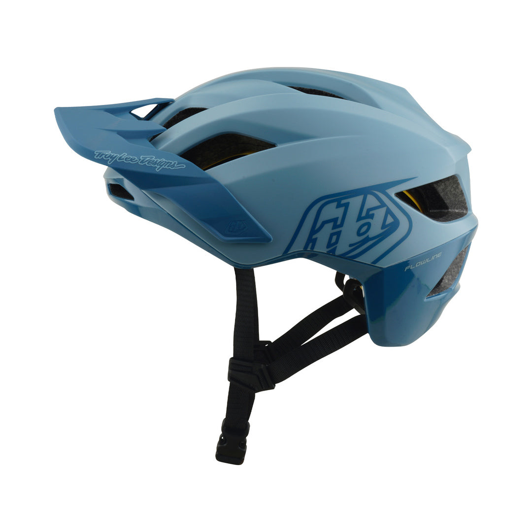 TROY LEE DESIGNS MTB-Helm FLOWLINE POINT MIPS Blau — Produktansicht