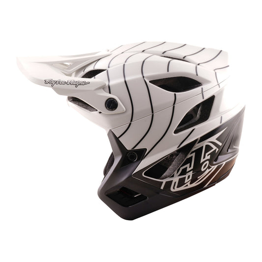 MTB-Helm TROY LEE DESIGNS STAGE STUNT AIRWAVES PUMICE MIPS Weiß/Schwarz — Hauptansicht