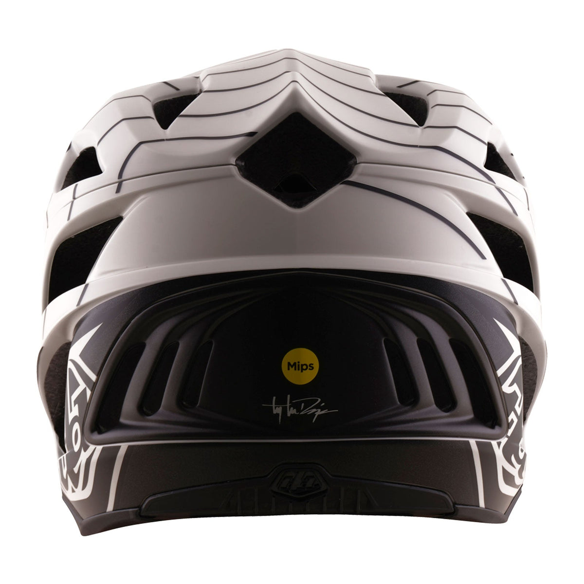 MTB-Helm TROY LEE DESIGNS STAGE STUNT AIRWAVES PUMICE MIPS Weiß/Schwarz — Zusatzansicht 2