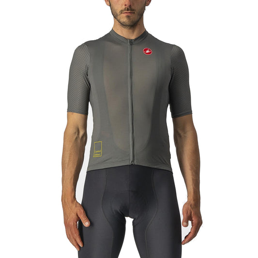 CASTELLI BREATHE ATTACK Kurzarmtrikot Grau/Grün