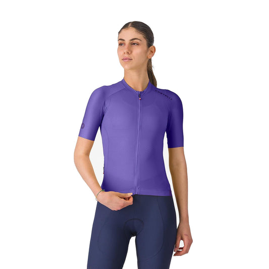 CASTELLI ESPRESSO 2 Damen-Kurzarm-Radtrikot in Violett