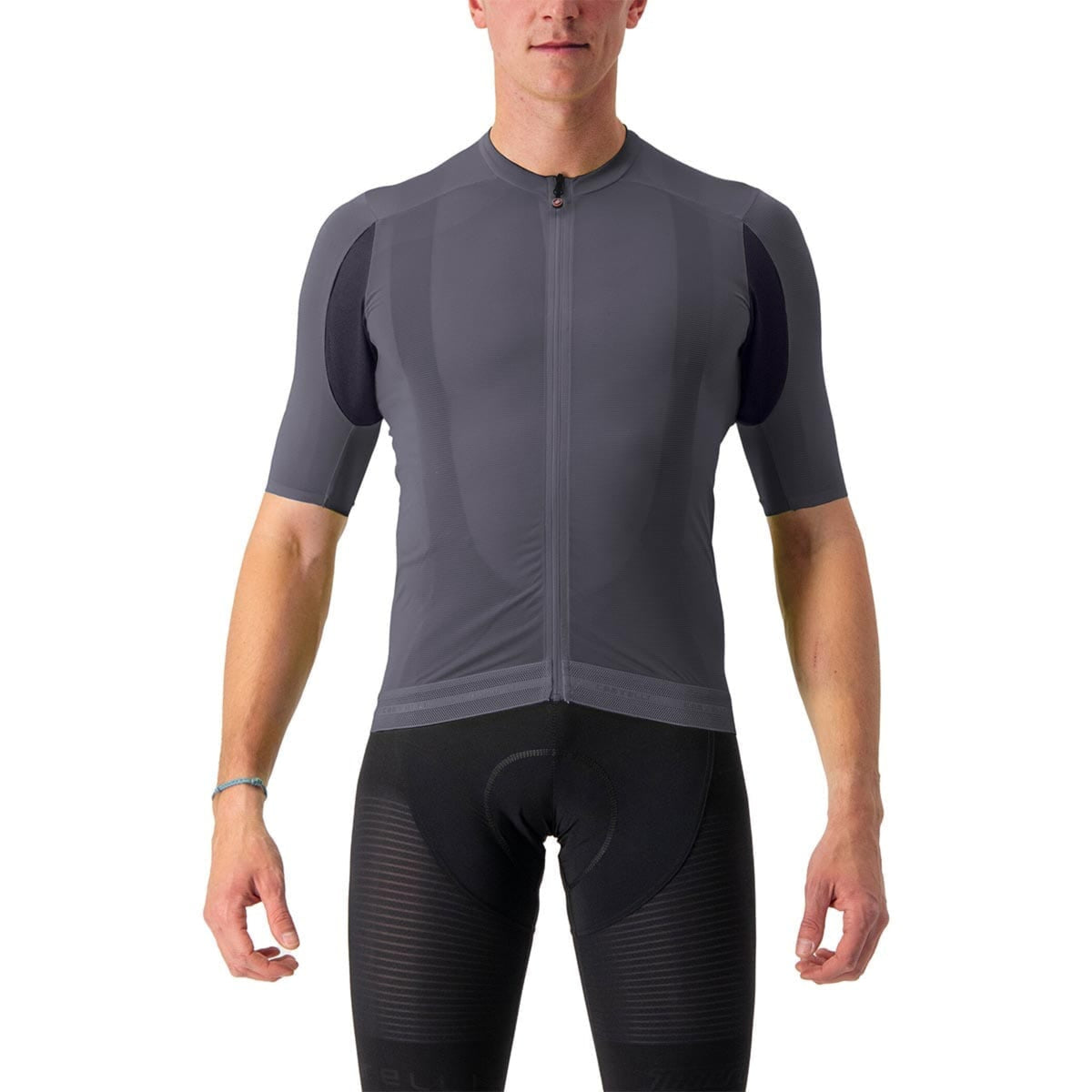 Trikot CASTELLI SUPERLEGGERA 3 Kurzarm Grau