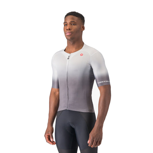CASTELLI UPF Kurzarm-Radtrikot in Grau