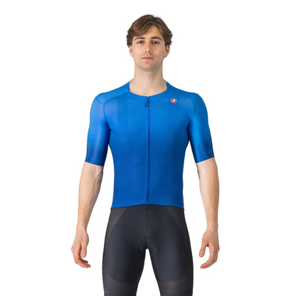 CASTELLI UPF Kurzarmtrikot Blau