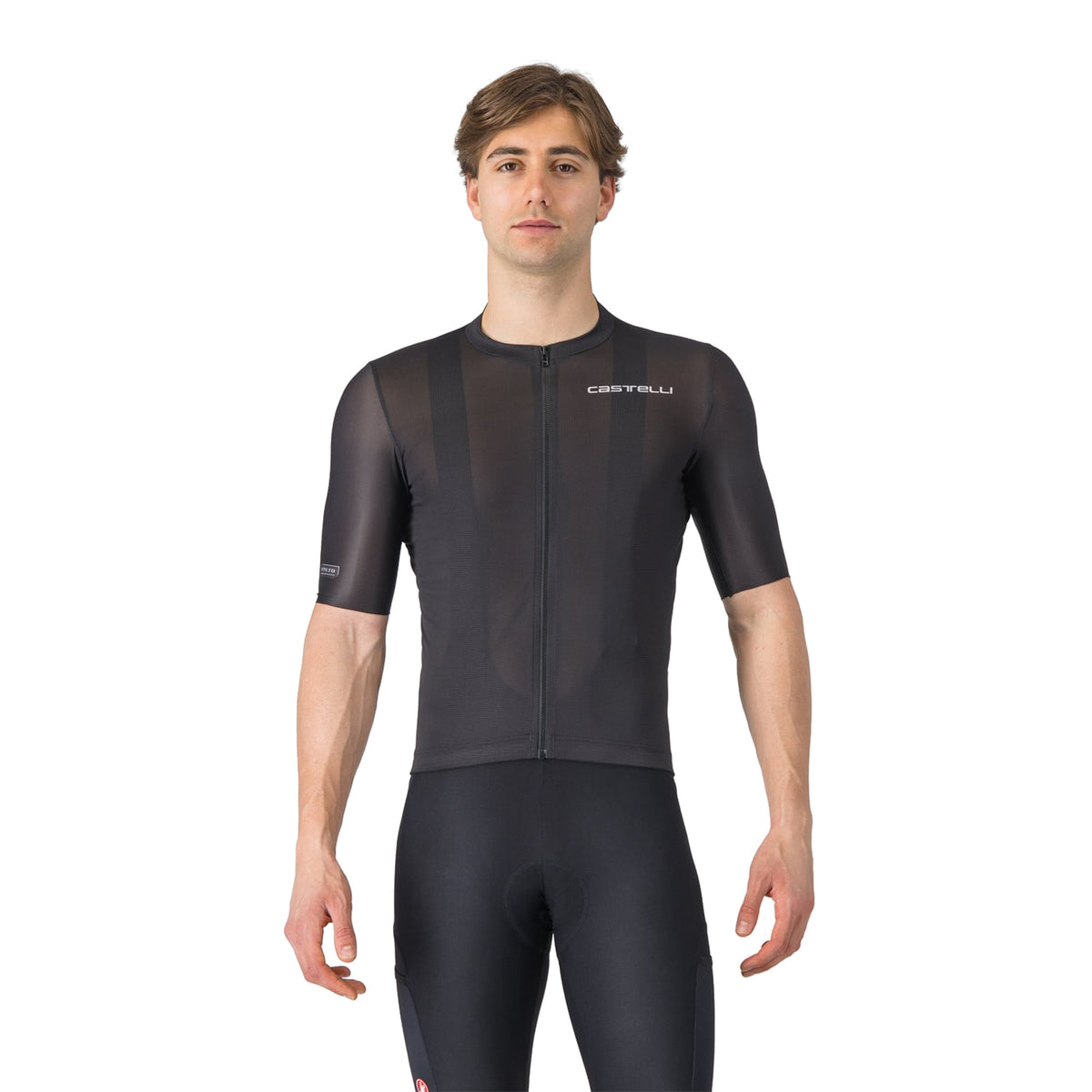 CASTELLI UNLIMITED ENTRATA 3 Kurzarmtrikot Schwarz