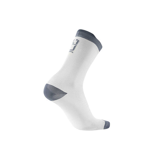 SIDI NITIIDUS Socken Weiß/Grau