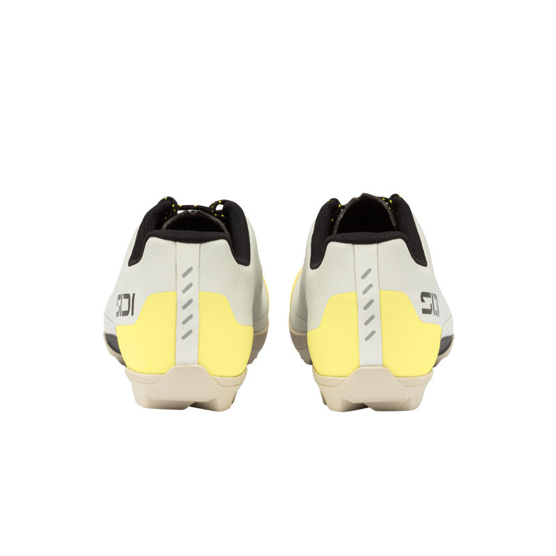 SIDI ASPER LACES Gravel-Schuhe Weiß/Gelb