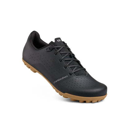 CRANKBROTHERS CANDY LACE XC-/Gravel-MTB-Schuhe in Schwarz — Dreiviertelansicht