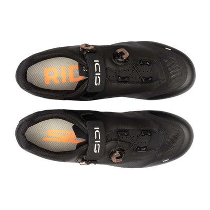 Rennradschuhe SIDI GENIUS X VAPO Schwarz