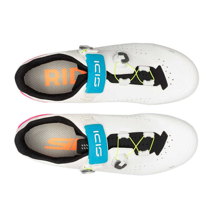 Rennradschuhe SIDI GENIUS X WYVE Weiß/Rosa