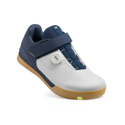 CRANKBROTHERS STAMP BOA MTB-Schuhe in Marineblau/Grau/Gum — im Einsatz