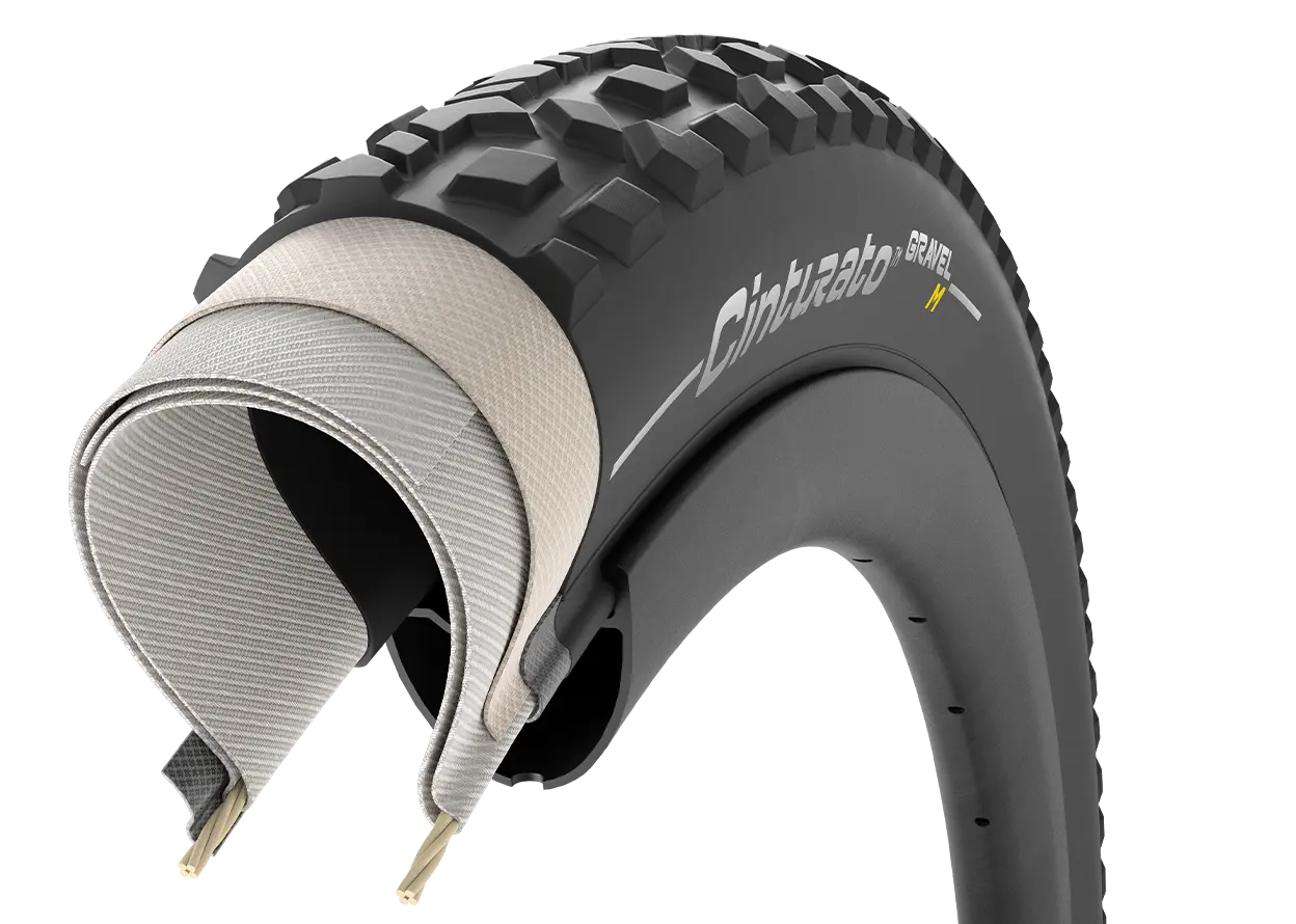 Reifen PIRELLI CINTURATO GRAVEL M 700x50c Tubeless Ready Classic Beige